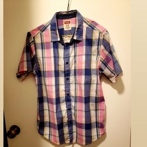 Wrangler Buttondown Short Sleeve Collar shirt